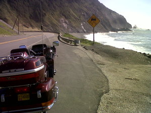 Oregon South Coast road