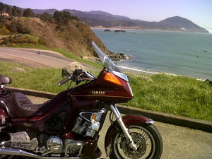 Port Orford and bike 2
